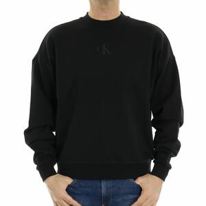 FELPA SLICED BACK GRAPHIC NERO